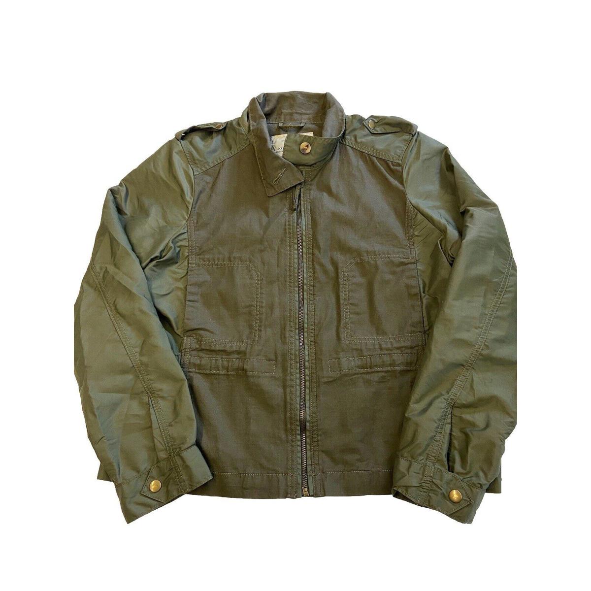 Womens Lucky Brand Green 06Kh1 Military Utility Jacket Sz Xl